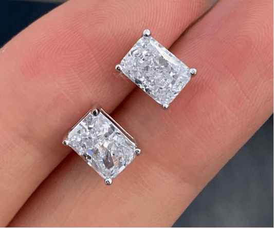 luxury stud earrings handcrafted geometric, original stud earrings luxury jewelry