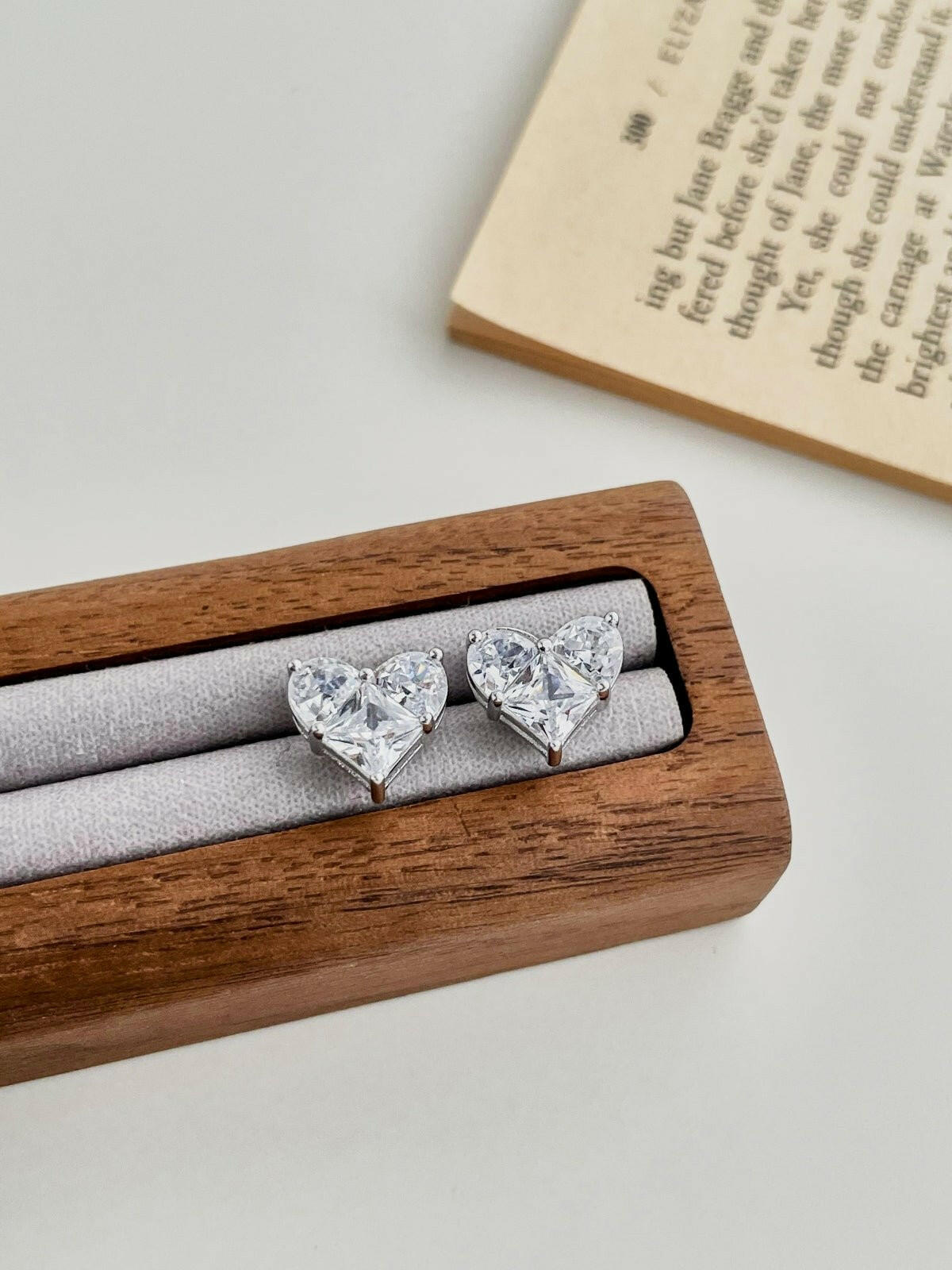 Heart Shaped Earrings - Luméra Designs