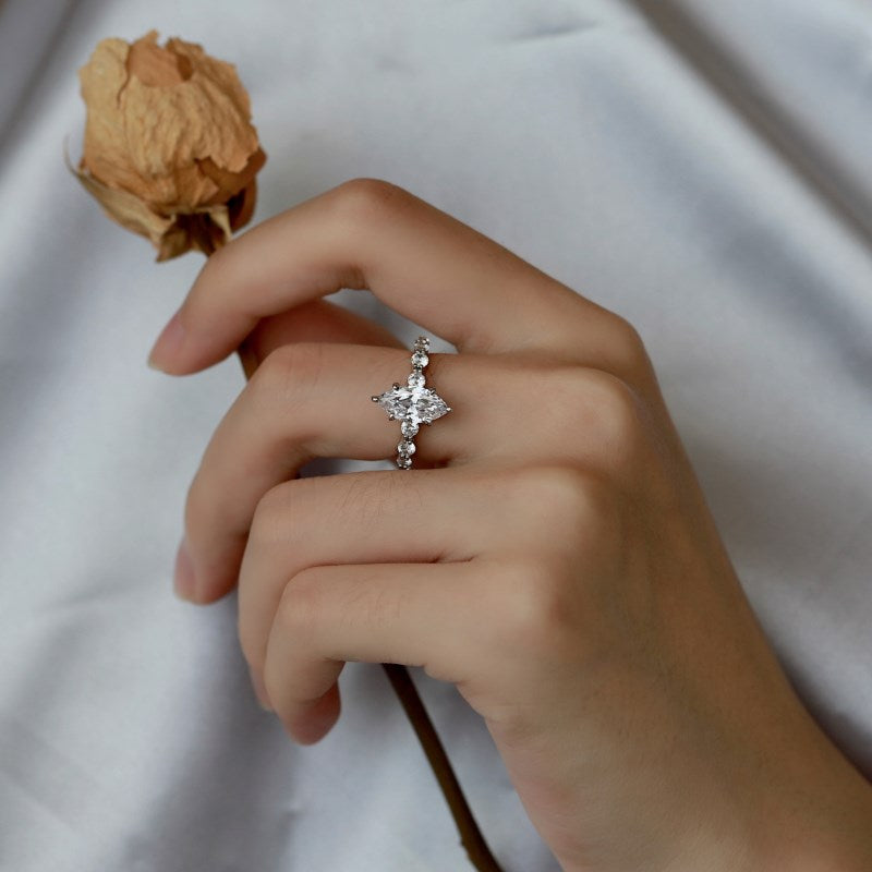 Marquise Cut Solitaire Ring