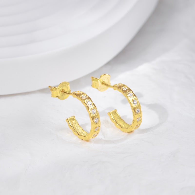 Golden Star Earrings