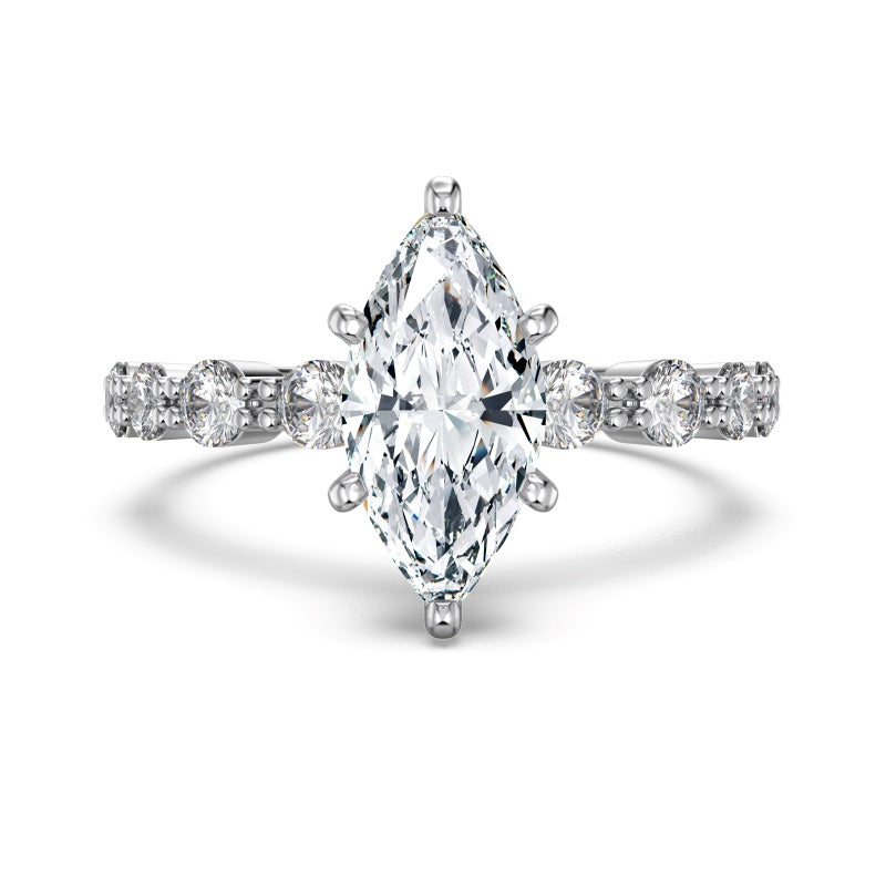 Marquise Cut Solitaire Ring