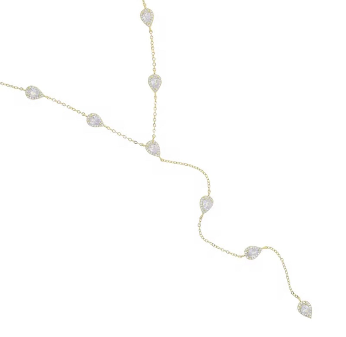 Émeraude Drop Necklace - Luméra Designs