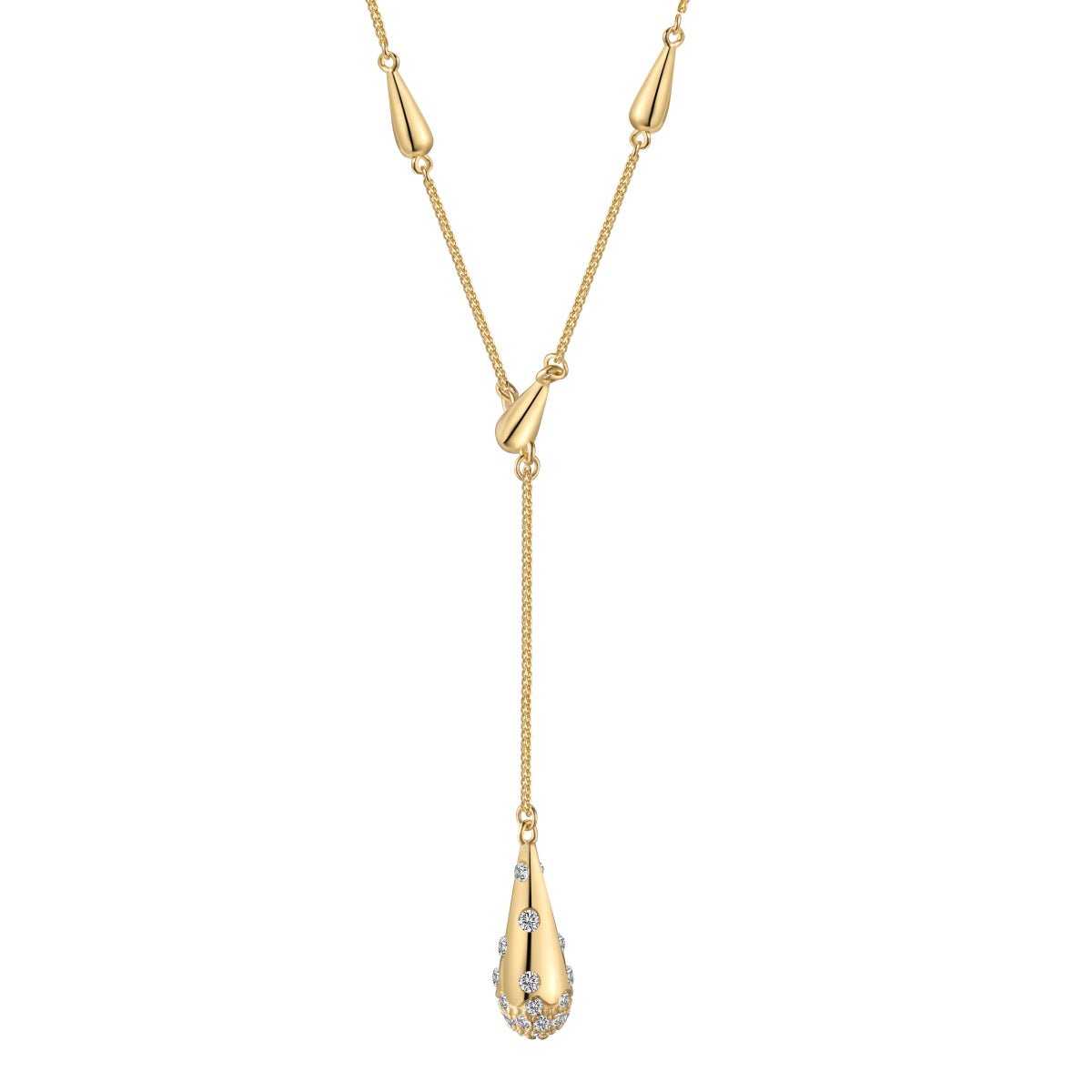 Golden Drop Necklace - Luméra Designs