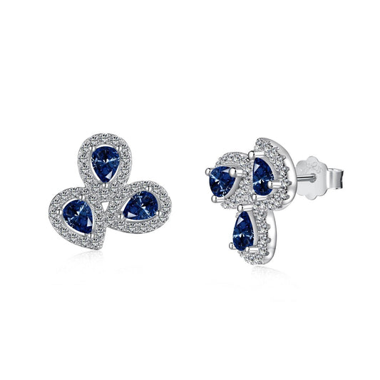 Trinity Drop Studs - Luméra Designs