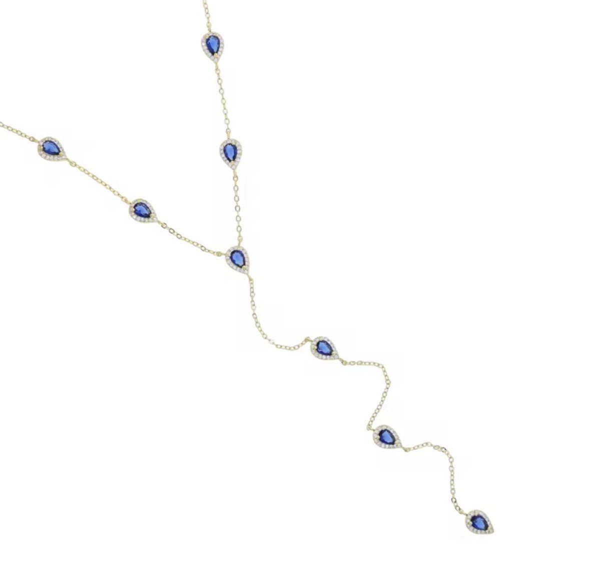 Émeraude Drop Necklace - Luméra Designs