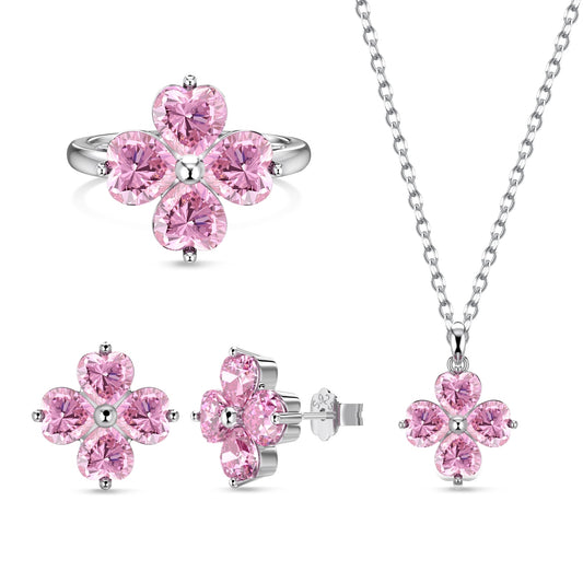 Pink Flower Set - No Ring