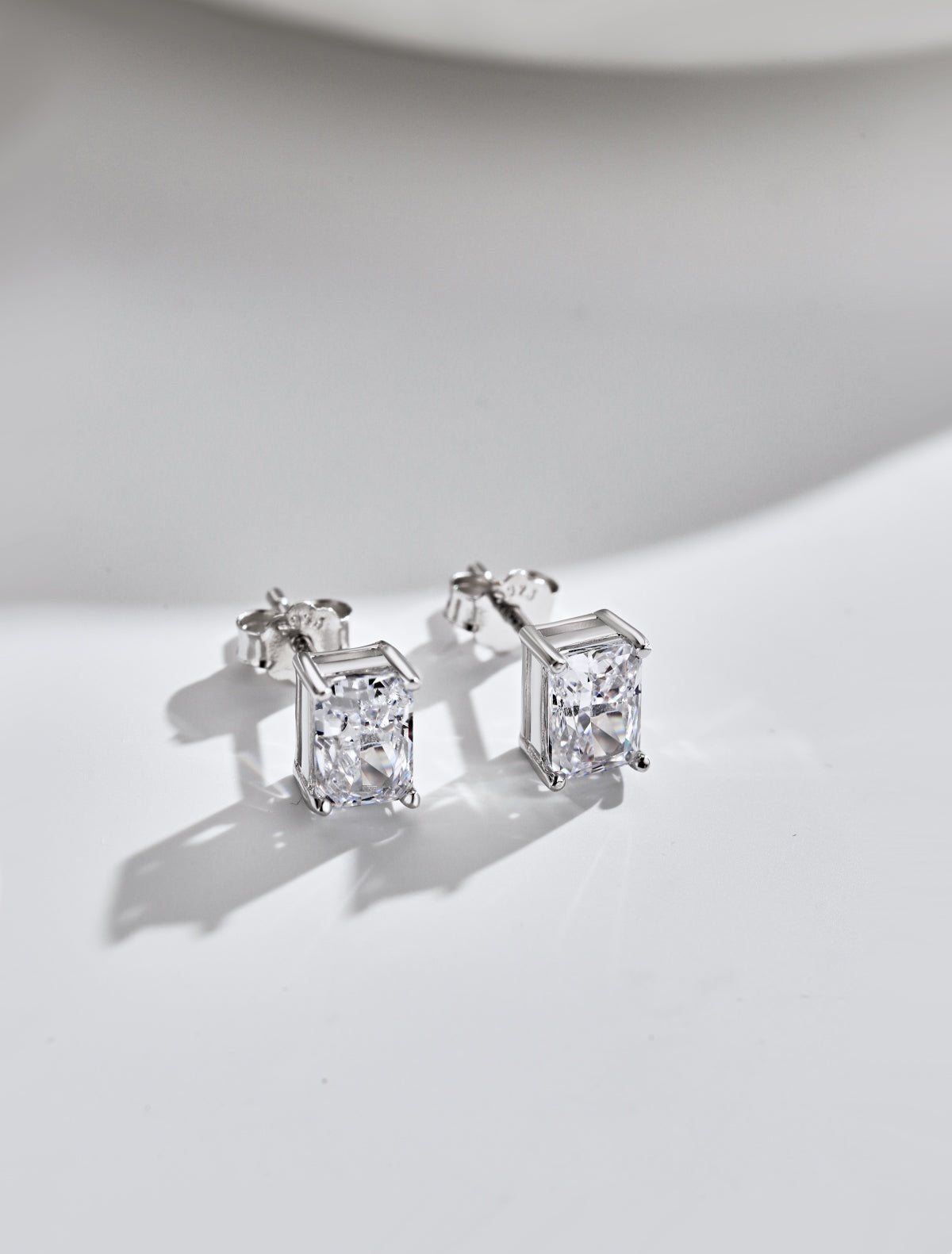 luxury stud earrings handcrafted geometric, original stud earrings luxury jewelry