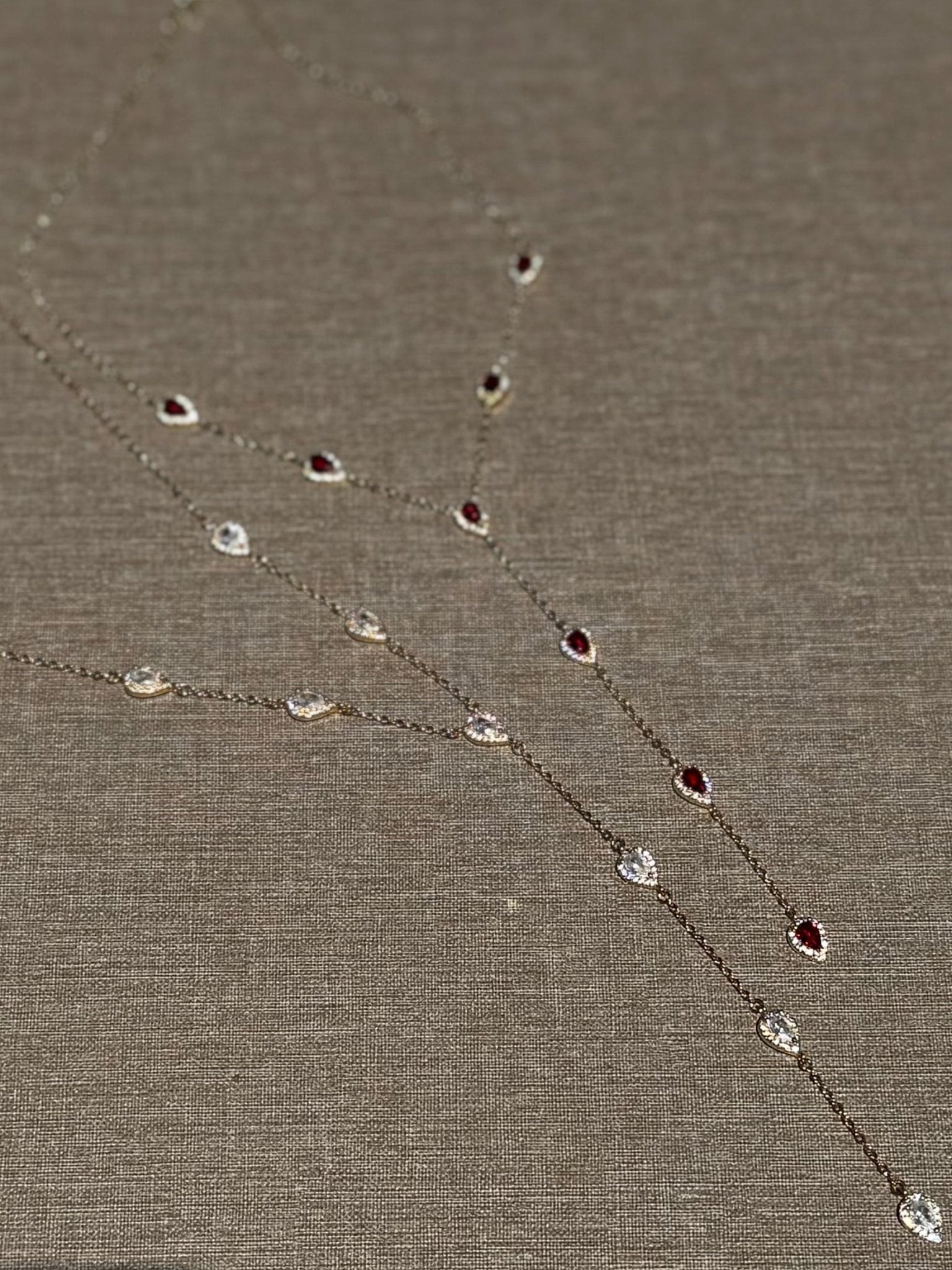Émeraude Drop Necklace - Luméra Designs