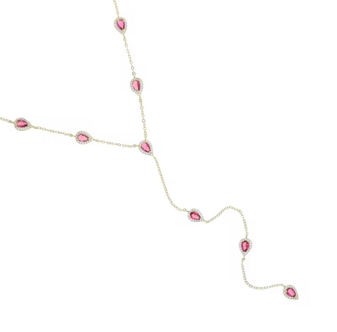 Émeraude Drop Necklace - Luméra Designs