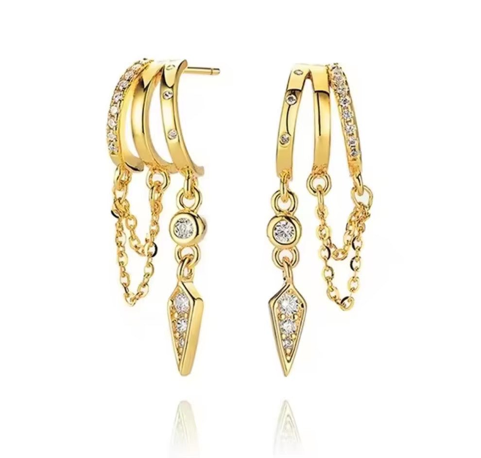 Chunky Claw Earring - Luméra Designs