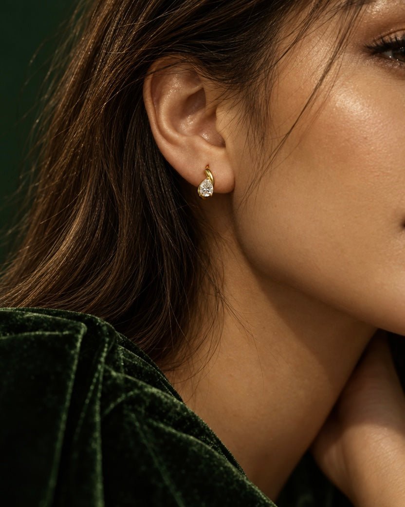 The Élise Teardrop Earrings - Luméra Designs