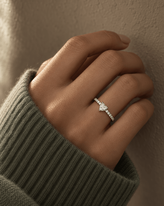 Heart Shaped Ring - Luméra Designs