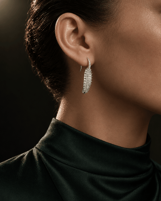 The Leaflet Dangle Earrings - Luméra Designs