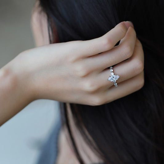 Marquise Cut Solitaire Ring