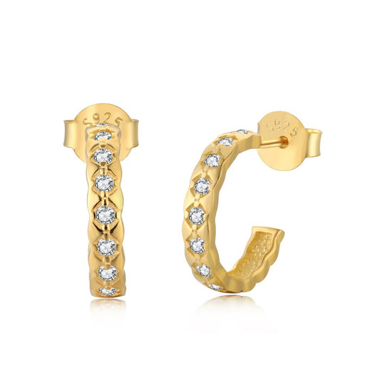 Golden Star Earrings