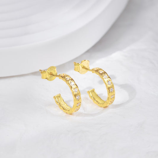 Golden Star Earrings