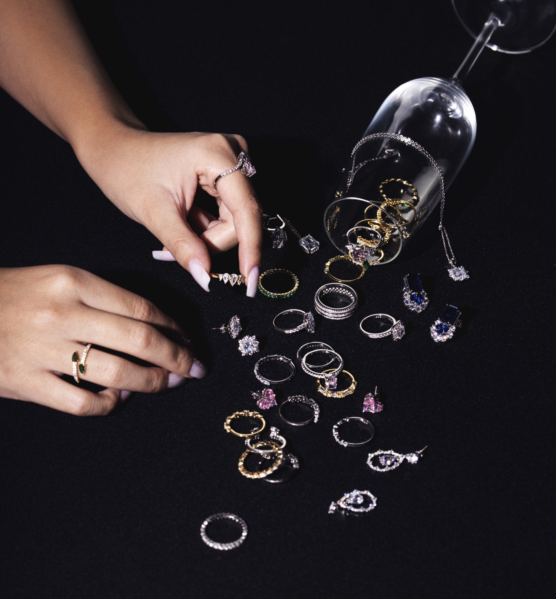 Handcrafted 18K gold plated sterling silver luxury jewelry collection Kuwait Lumera Designs